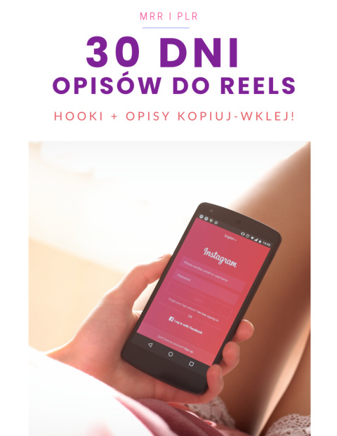 30 Dni Opisów do Reels E-book (MRR i PLR)